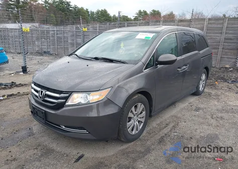 2015 Honda Odyssey Ex-L из США, поврежденный, VIN 5FNRL5H68FB030863
